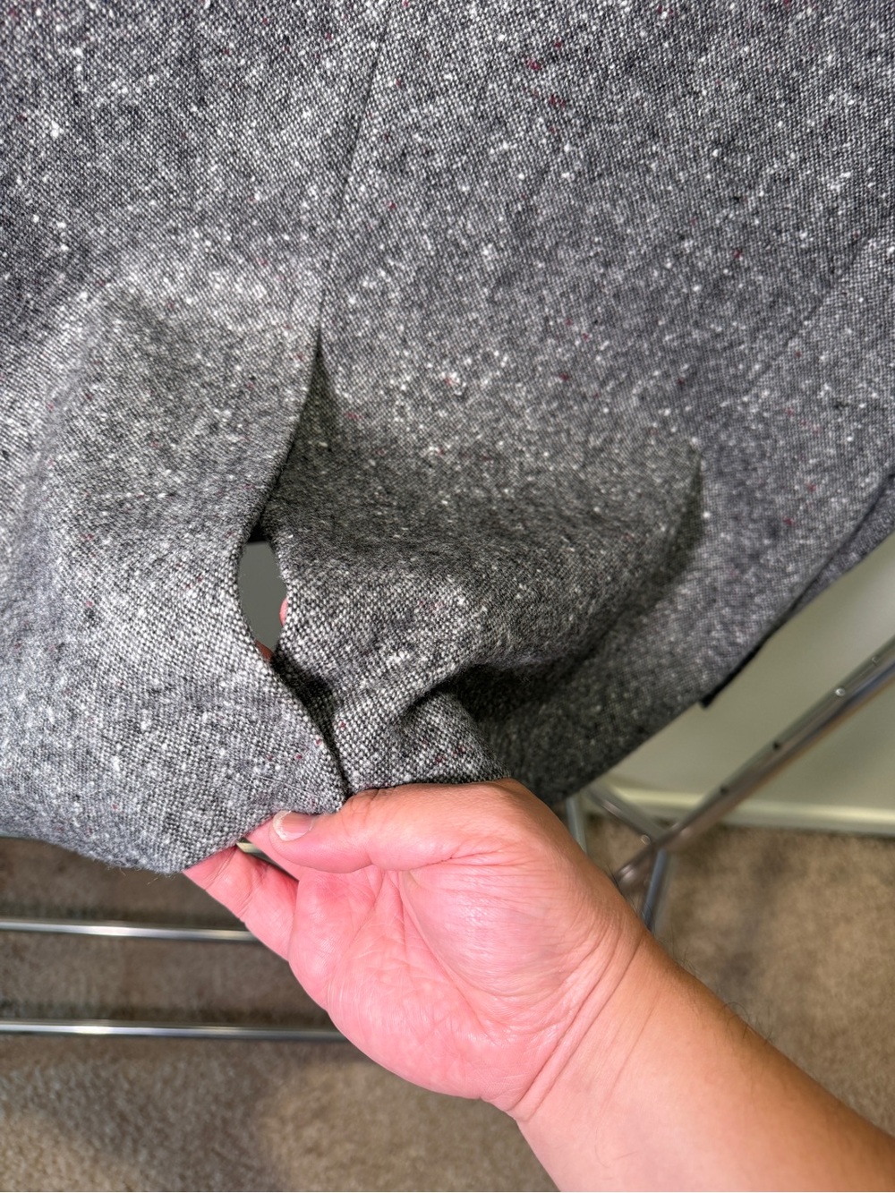 ALEX MILL - Wyatt Blazer in Grey Donegal Wool, Men’s 2XL (NWT) - Picture 11 of 15